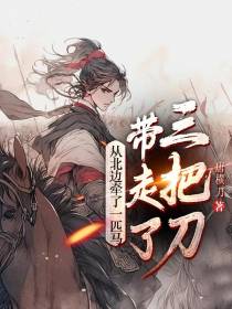 从北边牵了一匹马,带走了三把刀