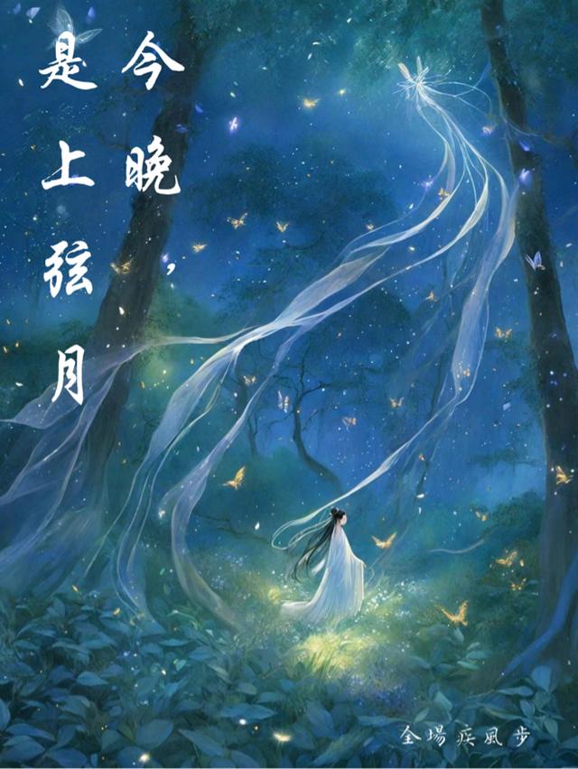 今晚,是上弦月