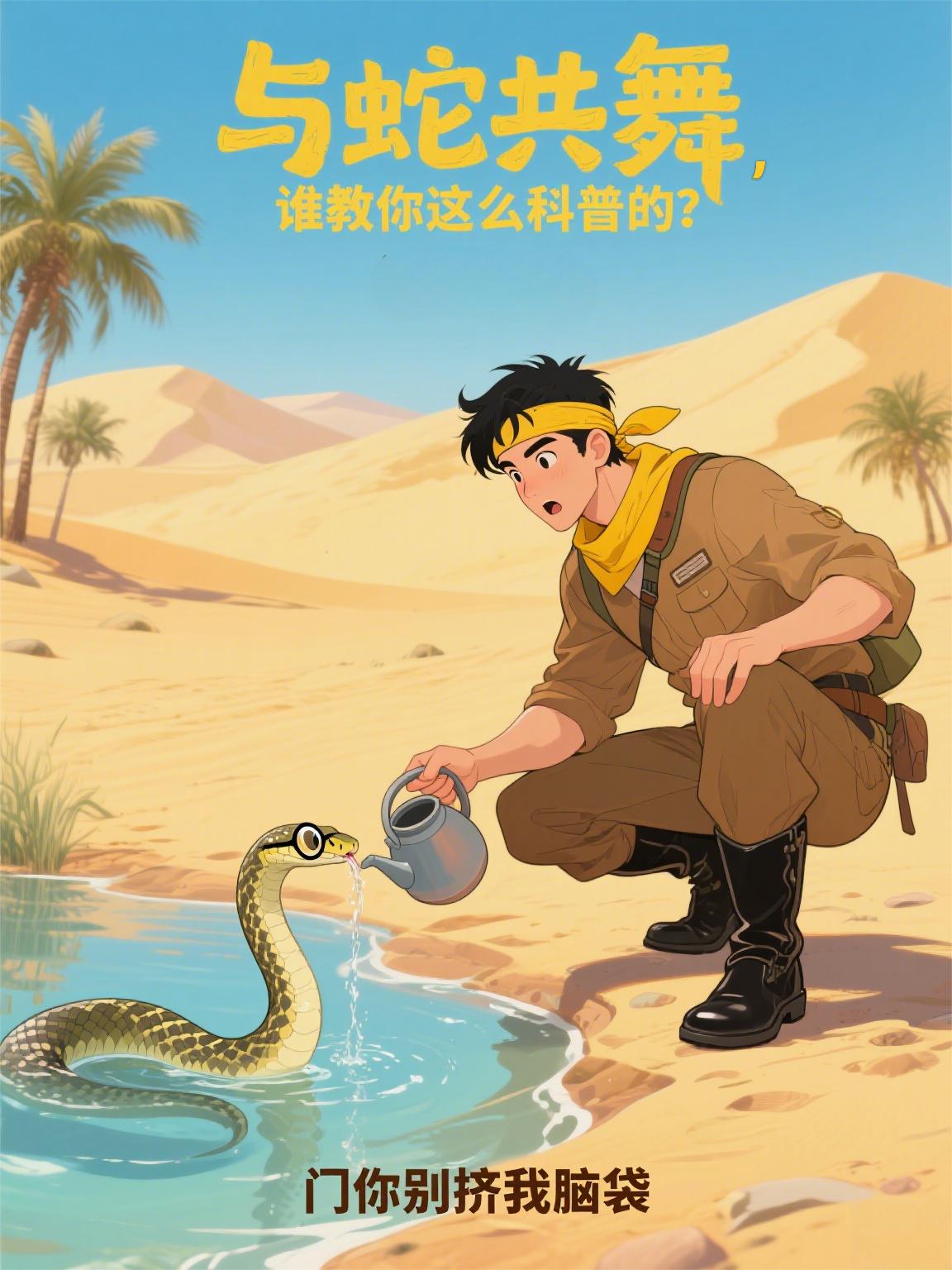 与蛇共舞，谁教你这么科普的？